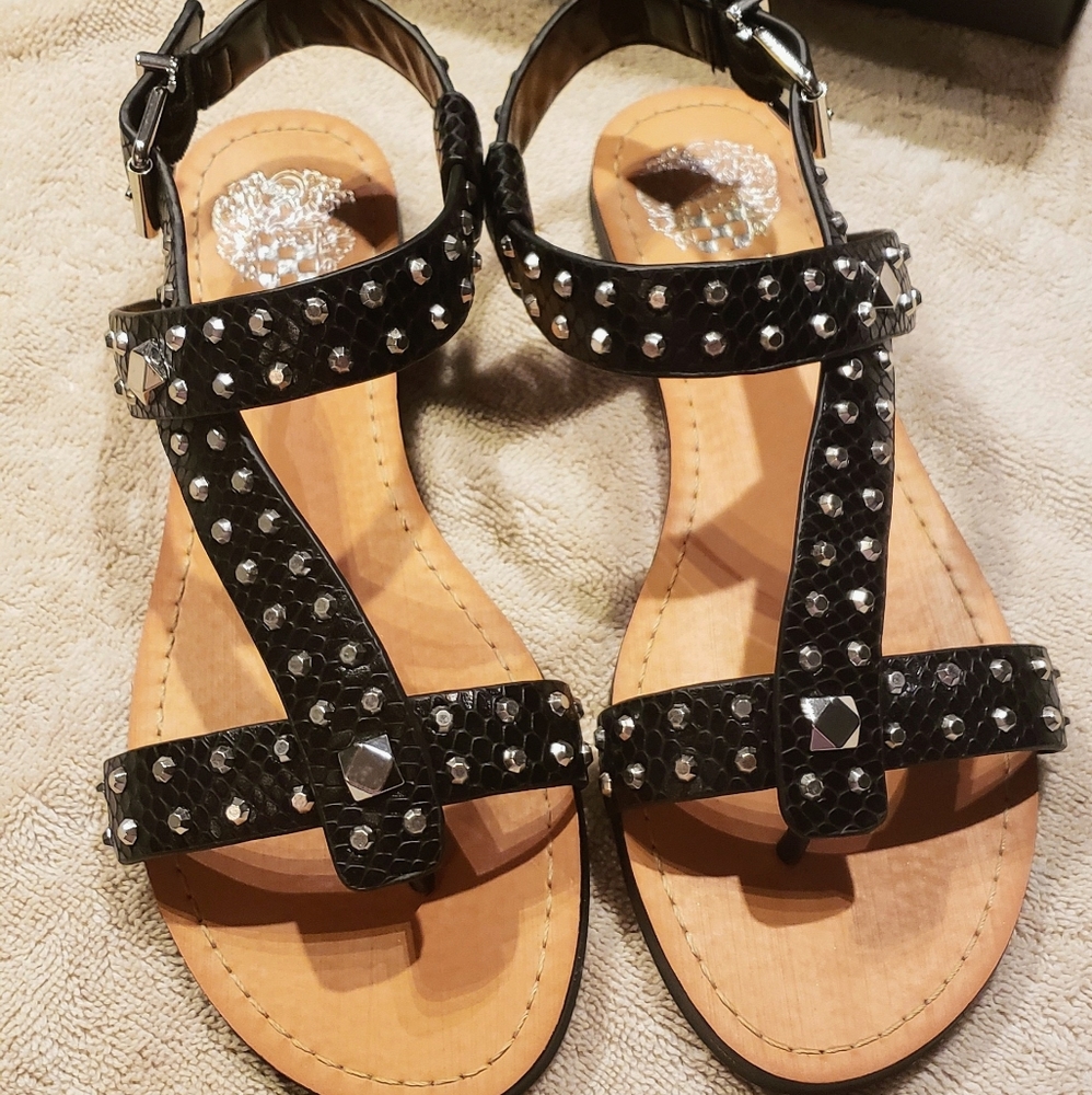 Vince Camuto Black Sandals "New"